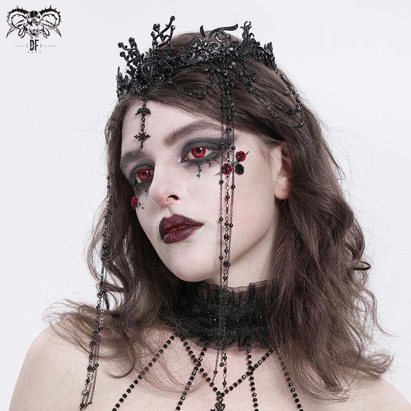 Gothic Thorn Crown Headdress