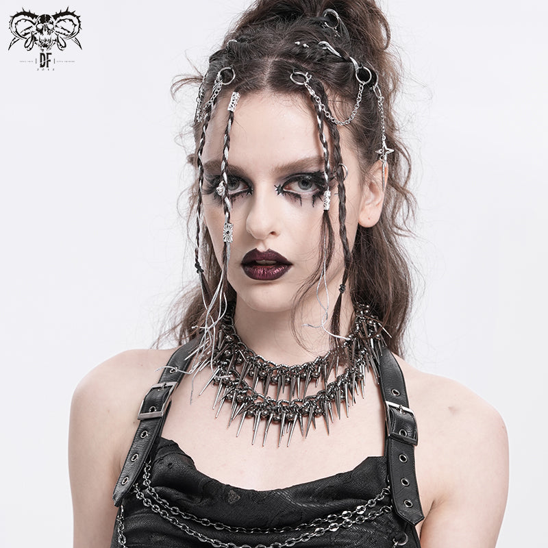 Punk Spike & Stud Metal Collar