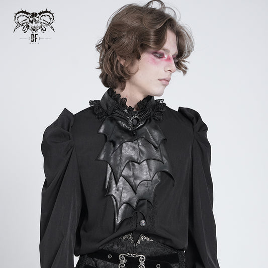 【IN STOCK】ELEGANT GOTHIC BLACK BATWING LAYERED NECKWEAR
