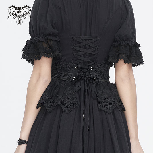 【IN STOCK】GOTHIC LACE CORSET BELT
