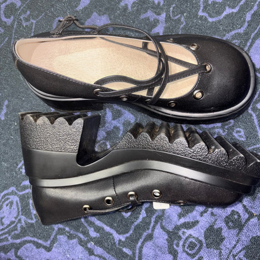 Lace Up Platform Sneakers