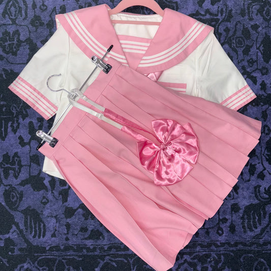 Seifuku Pink and White Sets