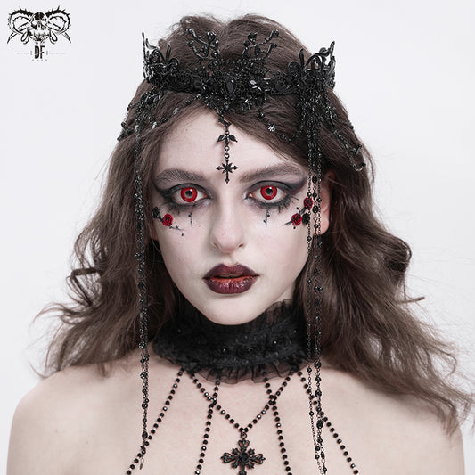Gothic Thorn Crown Headdress