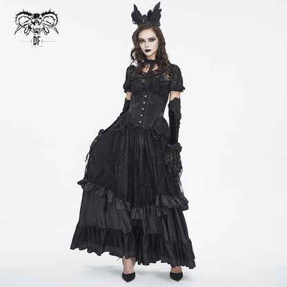 【IN STOCK】GOTHIC LACE CORSET BELT