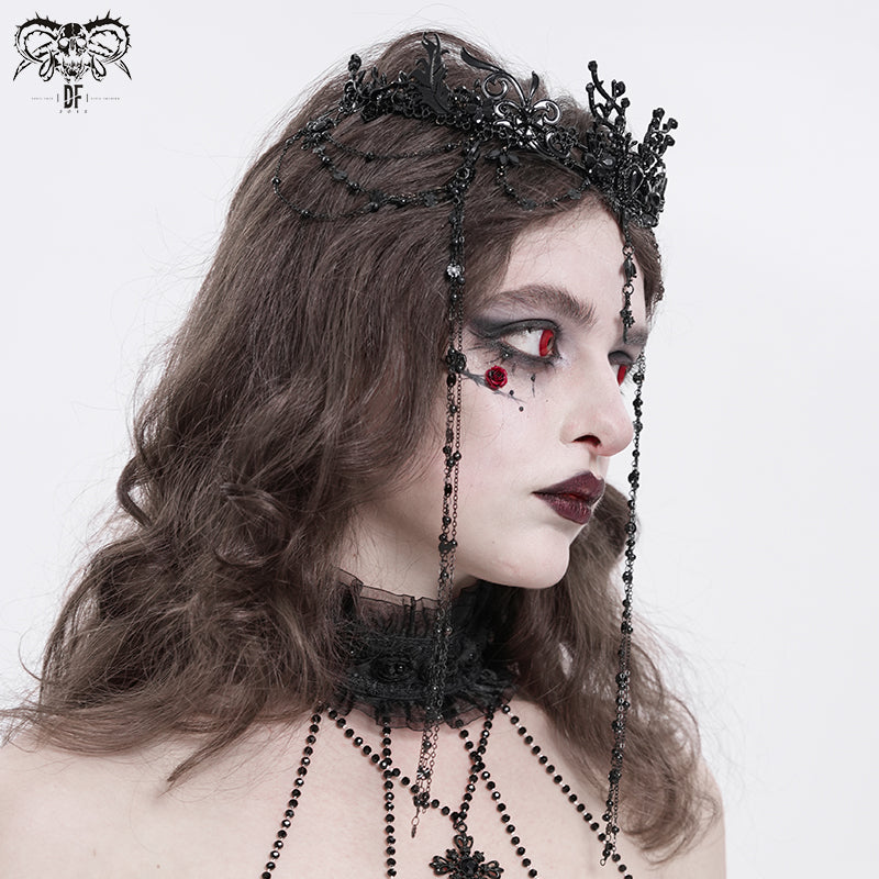 Gothic Thorn Crown Headdress