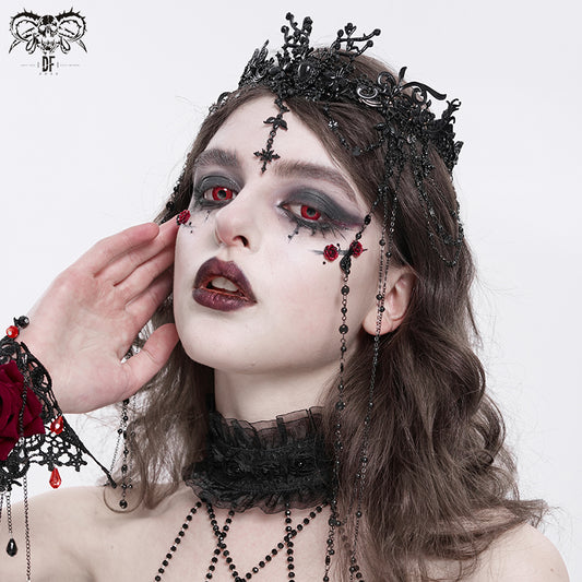 Gothic Thorn Crown Headdress
