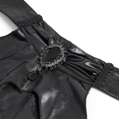 【IN STOCK】ELEGANT GOTHIC BLACK BATWING LAYERED NECKWEAR