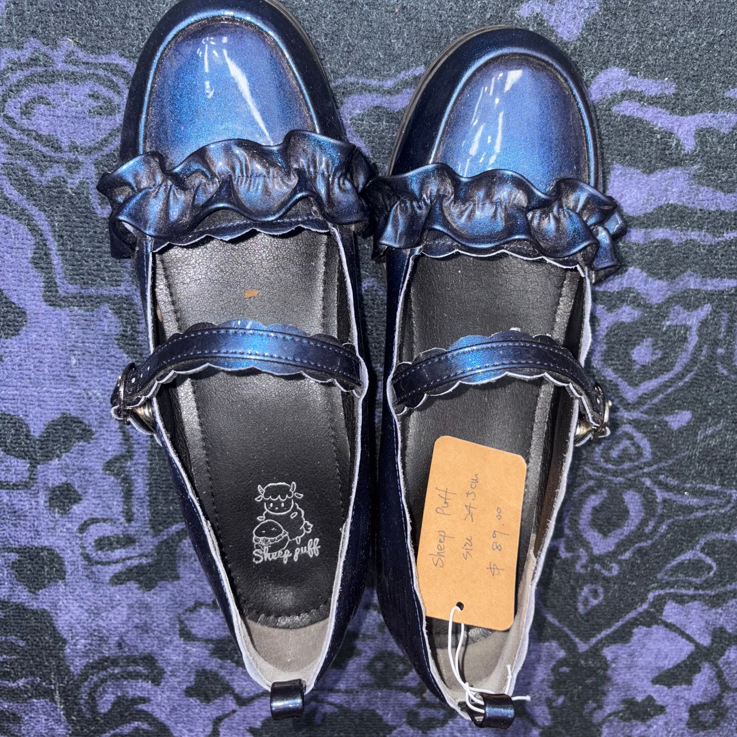 SHEEP PUFF Lolita Shoes