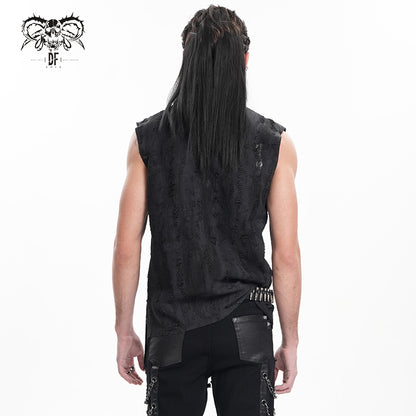 Men's Gothic Sleeveless Vest Shirt