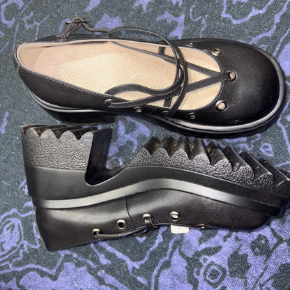 Lace Up Platform Sneakers