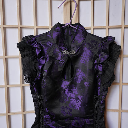 BLOOD SUPPLY ·忍· Gothic Qipao Dress