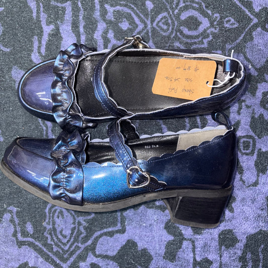 SHEEP PUFF Lolita Shoes