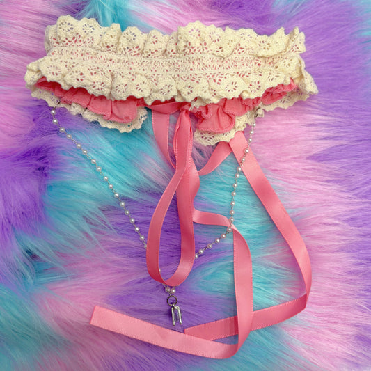 Lace Choker Double Layers