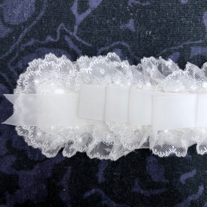 Lolita White Lace Headdress
