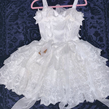 Lolita JSK Elegant White Dress