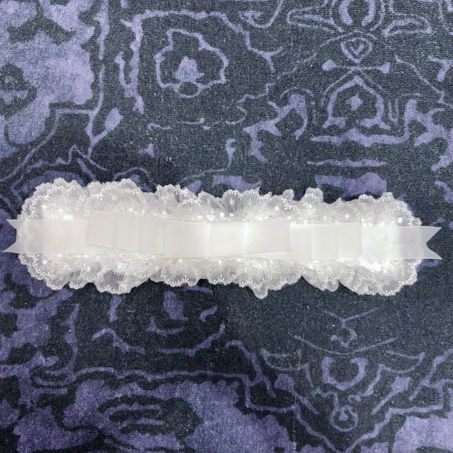 Lolita White Lace Headdress