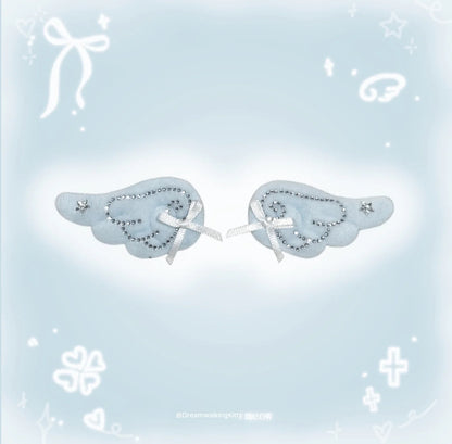 DREAMWALKING KITTEN Angel Wings Hair Clip